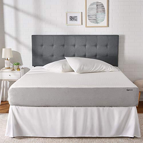Book Cover AmazonBasics Memory Foam Mattress - 10-Inch, Full Size - Soft Bed, Plush Feel, CertiPUR-US Certified, Breathable, Easy Set-Up