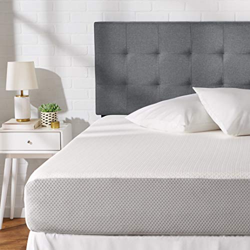 AmazonBasics Memory Foam Mattress - 10-Inch, Twin Size - Soft Bed, Plush Feel, CertiPUR-US Certified, Breathable, Easy Set-Up