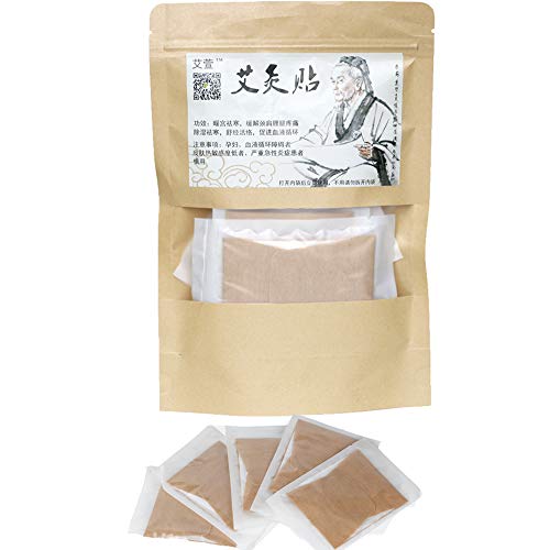 Book Cover Moxibustion Patch Natural Herb Heating Pads Heat Therapy Patches for Arthritis Chinese Medicine Neck and Shoulder Pain Relief-Pack of 5