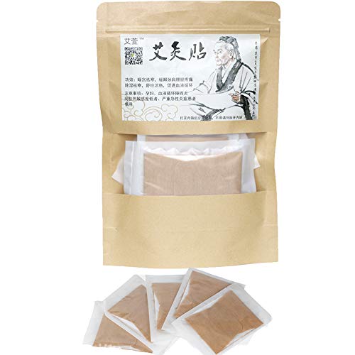 Moxibustion Patch Natural Herb Heating Pads Heat Therapy Patches for Arthritis Chinese Medicine Neck and Shoulder Pain Relief-Pack of 5