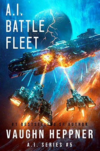 Book Cover A.I. Battle Fleet (The A.I. Series Book 5)