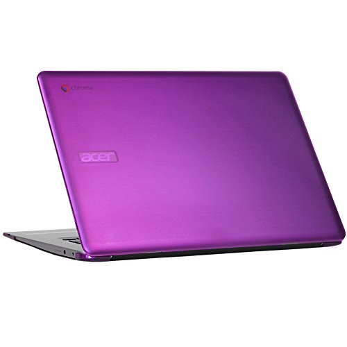 mCover Hard Shell Case for 15.6" Acer Chromebook 15 CB515 series (NOT compatible with older C910 / CB5-571 / CB3-531 series) Laptop (Purple)