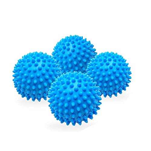 Laundry Dryer Balls - Clothes Will Come Out Soft, Fluffy, Fewer Wrinkles and Less Static Cling. A Natural and Better Alternative to Fabric Softener. Reduce Drying Time and Save on Energy