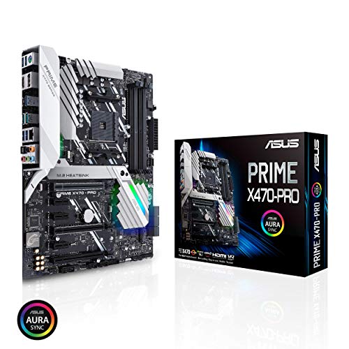 Book Cover ASUS Prime X470-Pro AMD Ryzen 2 AM4 DDR4 DP HDMI M.2 USB 3.1 ATX Motherboard