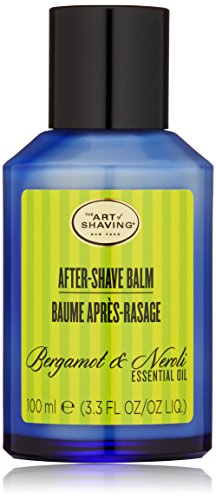 The Art of Shaving After-Shave Balm for Men - Face Moisturizer, Clinically Tested for Sensitive Skin, Bergamot & Neroli, 3.3 Ounce