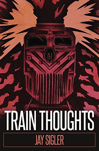 Book Cover Train Thoughts: A Suspenseful Horror Thriller