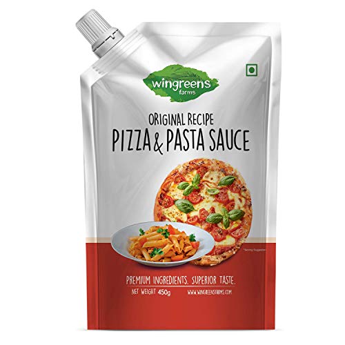 Wingreens Farms- Pizza 'N' Pasta Sauce (Pack of 1-450g)