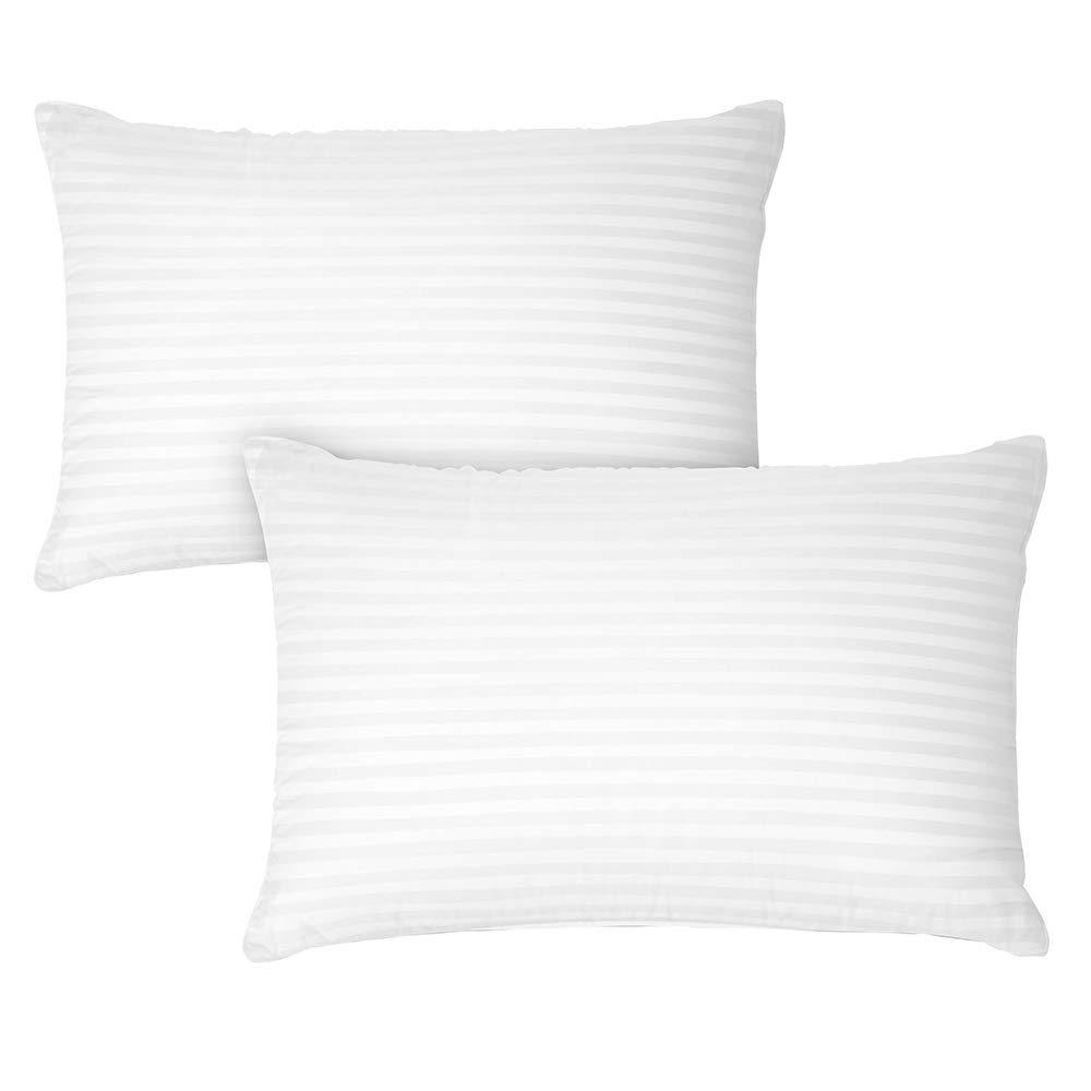 DreamNorth Premium Gel Pillow Loft (Pack of 2) Luxury Plush Soft Bed Pillows for Home + Hotel Collection [Good for Side and Back Sleeper] Cotton Cover Dust Resistant & Hypoallergenic - Queen Size Queen (Pack of 2)