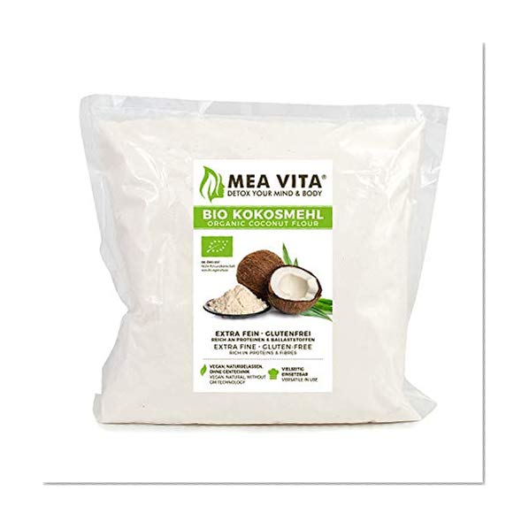 meavita Bio Coco farine, 1er Pack (1 x 500 g)