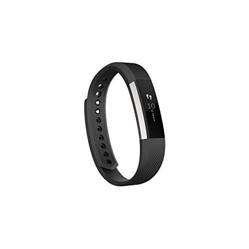 Fitbit Alta Wireless Activity and Fitness Tracker Smart Wristband, Black, Large (6.7-8.1 in) (Renewed)