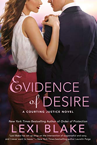 Book Cover Evidence of Desire (A Courting Justice Novel Book 2)