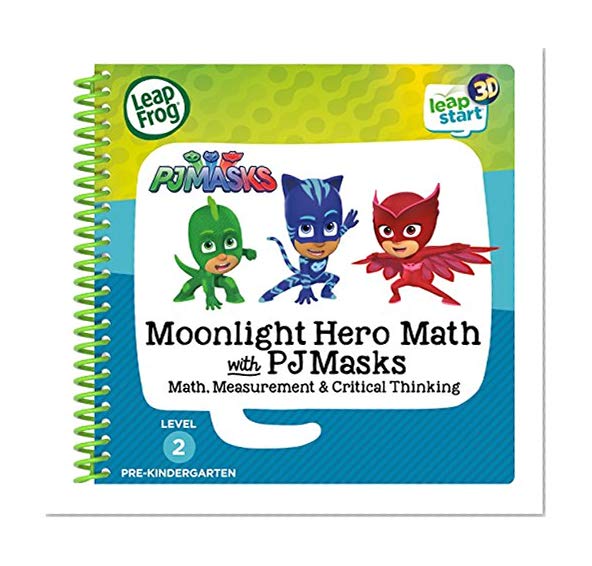 LeapFrog LeapStart 3D Moonlight Hero Math with PJ Masks Book