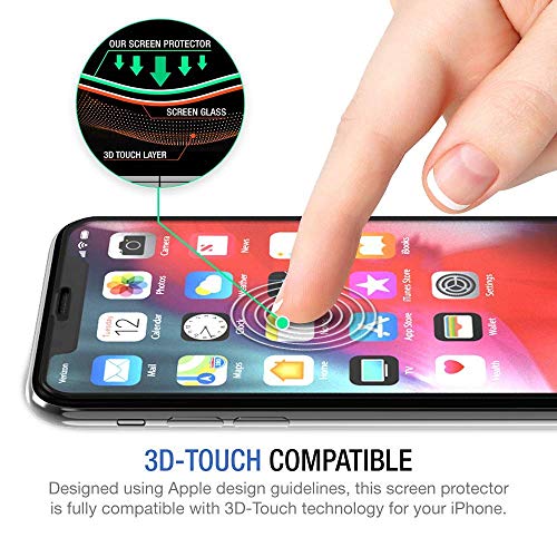iPhone 8, 7, 6S, 6 Screen Protector Glass, GameWood Tempered Glass Screen Protector for Apple iPhone 8, 7, iPhone 6S, iPhone 6 [4.7"inch] 2017 2016, 2015 (2-Pack)-11
