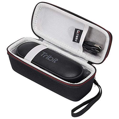 Book Cover LTGEM EVA Hard Case for Tribit XSound Go/Surf & Tribit MaxSound Plus Portable Bluetooth Speaker - Travel Protective Carrying Storage Bag
