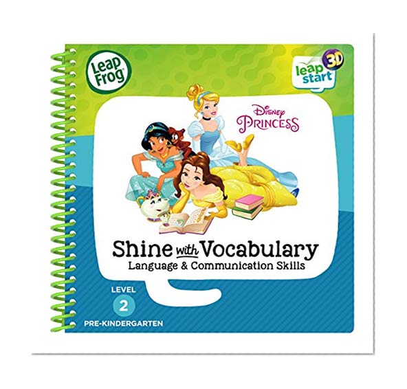 Book Cover LeapFrog LeapStart 3D Disney Princess Shine with Vocabulary Book