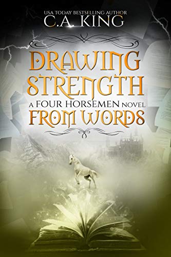 Book Cover Drawing Strength From Words (A Four Horsemen Novel Book 2)