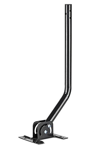 McDuory Adjustable Attic/Outdoor TV Antenna Mounting Pole Universal Wall Mounts/Brackets (1 inch Diameter Mount Pole), 16.5 inches Arm Length, Easy to Install, Solid Structure, Weather Proof