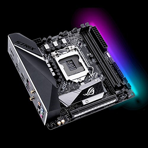 ASUS ROG Strix B360-I Gaming LGA1151 (Intel 8th Gen) DDR4 DP HDMI M.2 B360 Mini ITX Motherboard