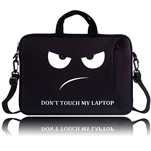 BRILA 15 inch Laptop Sleeve Tote Bag â€“ Waterproof Neoprene Soft Carrying Case Cover Bag with Handle for 13.5 14 14.1 14.5 15 15.2 15.6 inches Apple MacBook/Asus/Acer/Samsung/DELL/HP/Lenovo/Sony/RCA