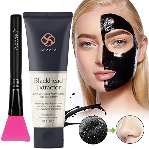 Black Peel off Mask,Charcoal Blackhead Remover Mask 80 gram- Deep Cleansing Mask, Deep Pore Cleanse for Acne, Oil Control, and Anti-Aging Wrinkle Reduction