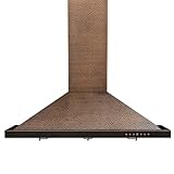 ZLINE 36 in. 760 CFM Designer Series Hand-Hammered Wall Mount Range Hood (8KBH-36)