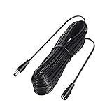 isotect 30FT(10 Meters) Extension Cable Adapter for Home Security Camera Surveillance System