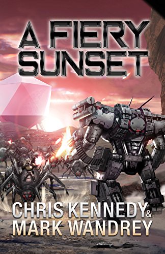 Book Cover A Fiery Sunset (The Omega War Book 1)