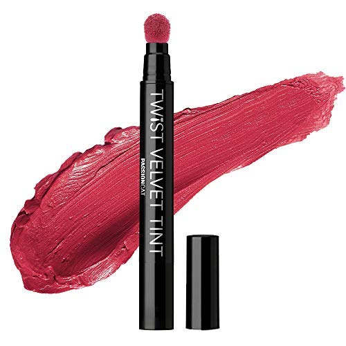 PASSIONCAT Long Lasting Lip Stain for Lips and Cheek Tint | High Pigment Color | lightweight Matte Finish | Weightless | Full Coverage | Twist Velvet Tint #3 (No.3)