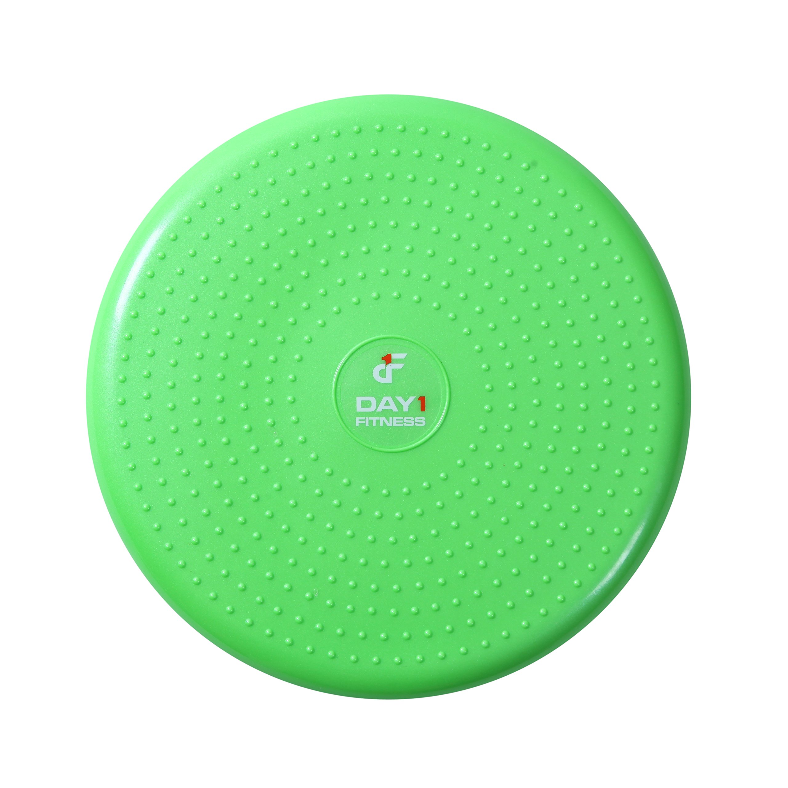 Day 1 Fitness 13” Inflatable Wobble Cushion with Pump, 7 Colors Available - Durable Exercise Balance Pad for Coordination, Stability, and Core - Balancing Disc Cushions for Home, Gym, School