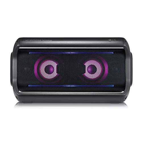 LG PK7 XBOOM Go Water-Resistant Wireless Bluetooth Party Speaker with Up To 22 Hours Playback - Black