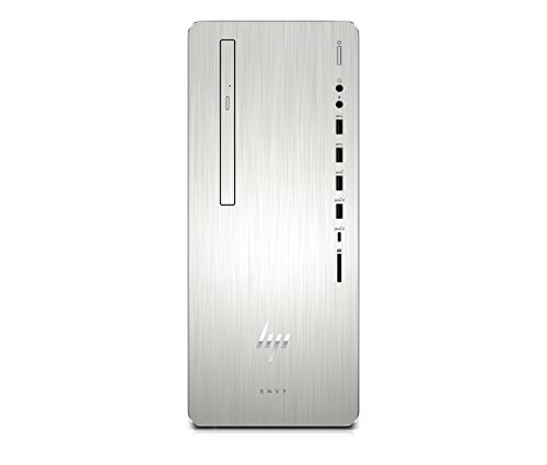 HP Envy Desktop Computer, Intel Core i5-8400, 12GB RAM, 1TB Hard Drive, 256GB SSD, Windows 10 (795-0010, Silver)