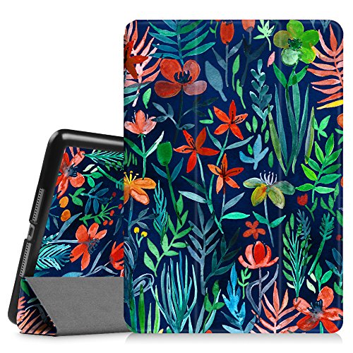 Fintie Case for iPad Air 2 9.7" - [SlimShell] Ultra Lightweight Stand Smart Protective Case Cover with Auto Sleep/Wake Feature for iPad Air 2, Jungle Night