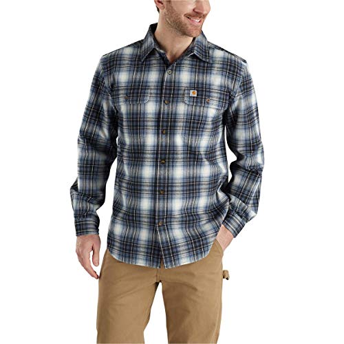 Carhartt Men's Hubbard Plaid Flannel Shirt