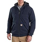 Carhartt Men's Rain Defender Rockland Quilt Lined Hooded Sweatshirt