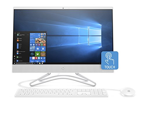 HP 24-inch All-in-One Computer, AMD A6-9225, 4GB RAM, 1TB Hard Drive, Windows 10 (24-f0030, White)