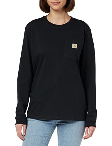 Carhartt Women's K126 Workwear Pocket Long Sleeve T-Shirt (Regular and Plus Sizes)
