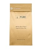 Pure Original Ingredients White Rice Flour (5 lb) Unbleached & Untreated, Flour Alternative, Vegan.