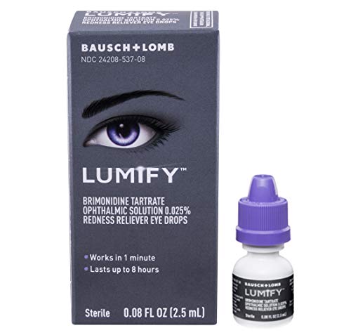 Lumify Redness Reliever Eye Drops 0.08 Fl Oz (2.5mL)
