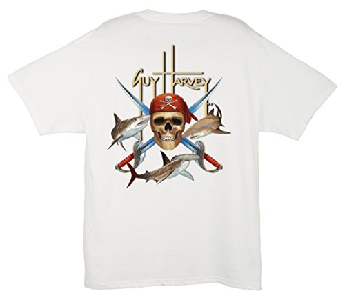 JeanetteRoper Fashion Design Pirate Shark for Men's Shirt
