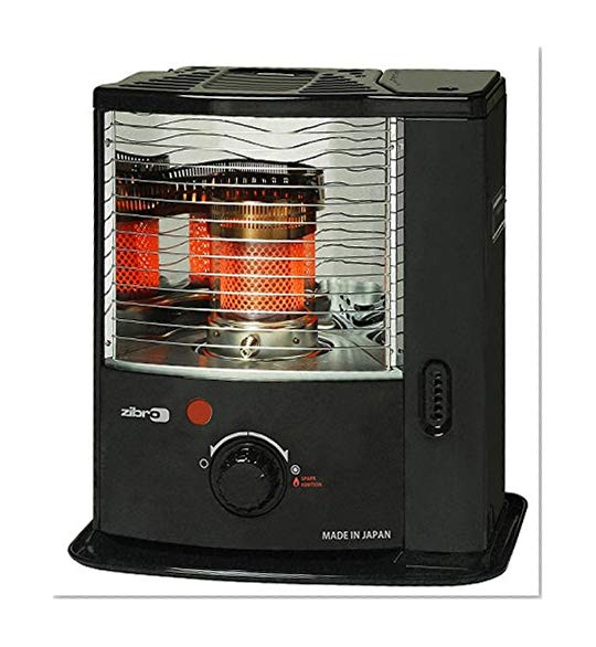 ZIBRO RS-220 Poêle à pétrole, 2200 W, Noir
