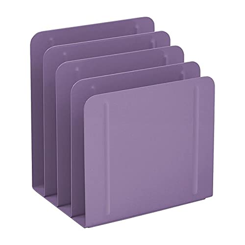 Acrimet Desk Metal File Sorter 4 Sections (Purple Color)