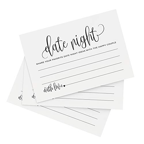 Bliss Collections Date Night Cards for Couples, Fun and Romantic Conversation Starter Card Set and Date Night Ideas Great Gifts for Couples, Husband, Wife, Boyfriend, Girlfriend, Anniversary