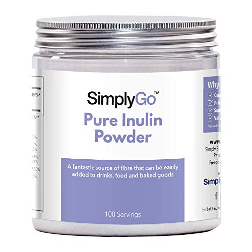 SimplyGo Pure Inulin Powder (500g - 100 Servings)
