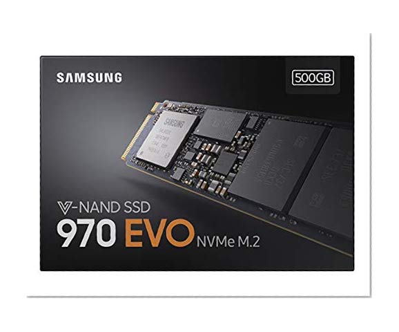 Samsung SSD Interne 970 EVO NVMe M.2 (500 Go) - MZ-V7E500BW