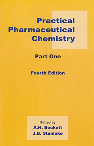 Practical Pharmaceutical Chemistry Part 1