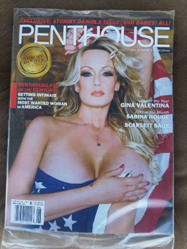 Book Cover Penthouse Magazine (May/June, 2018) Stormy Daniels Cover