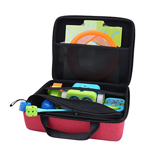 Book Cover Aenllosi Storage Hard Case for Learning Resources Botley The Coding Robot Activity Set (Red)