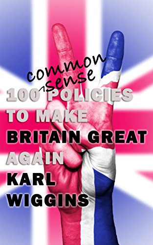 Book Cover 100 Common Sense Policies to make BRITAIN GREAT again