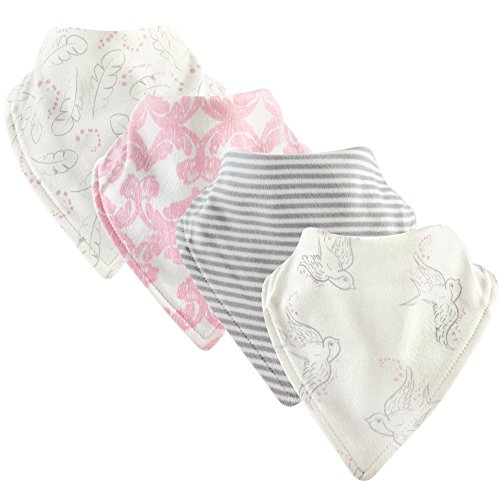 Touched by Nature Unisex Baby Organic Cotton Bandana Bibs