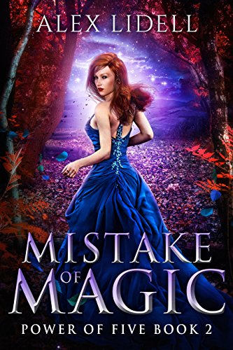 Book Cover Mistake of Magic: Reverse Harem Fantasy, Book 2 (Power of Five)